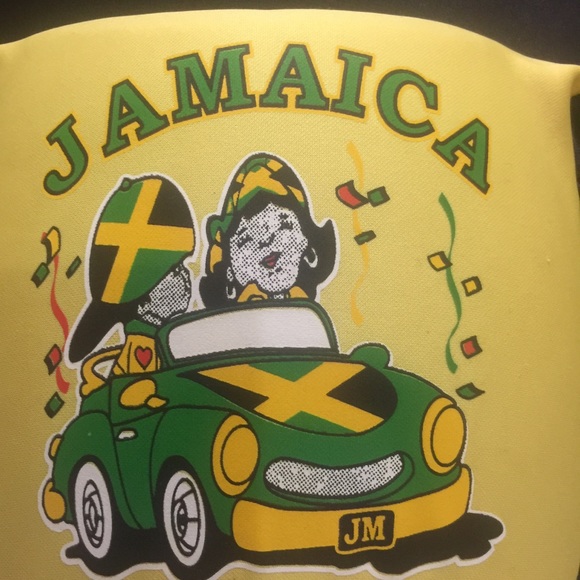 2 Car Seat Head Rest Cover “Jamaica Flag” - Picture 5 of 8